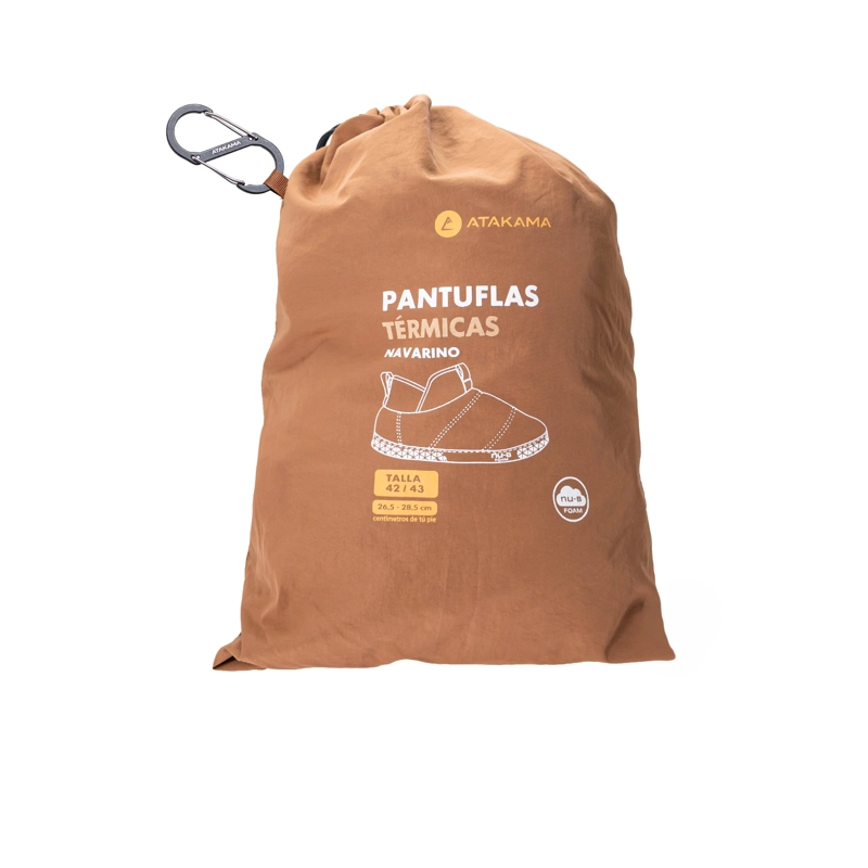 PANTUFLA TE RMICA NAVARINO FLEX / NU-B FOAM CAFE  ATAKAMA OUTDOOR - 6