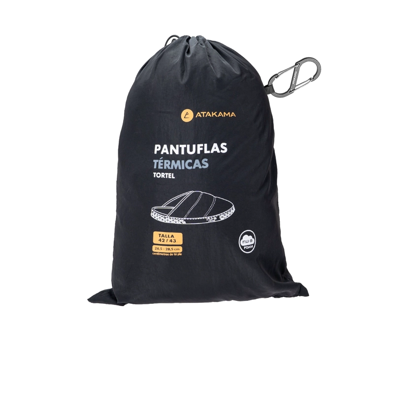 PANTUFLA TE RMICA TORTEL FLEX / NU-B FOAM NEGRA ATAKAMA OUTDOOR - 6