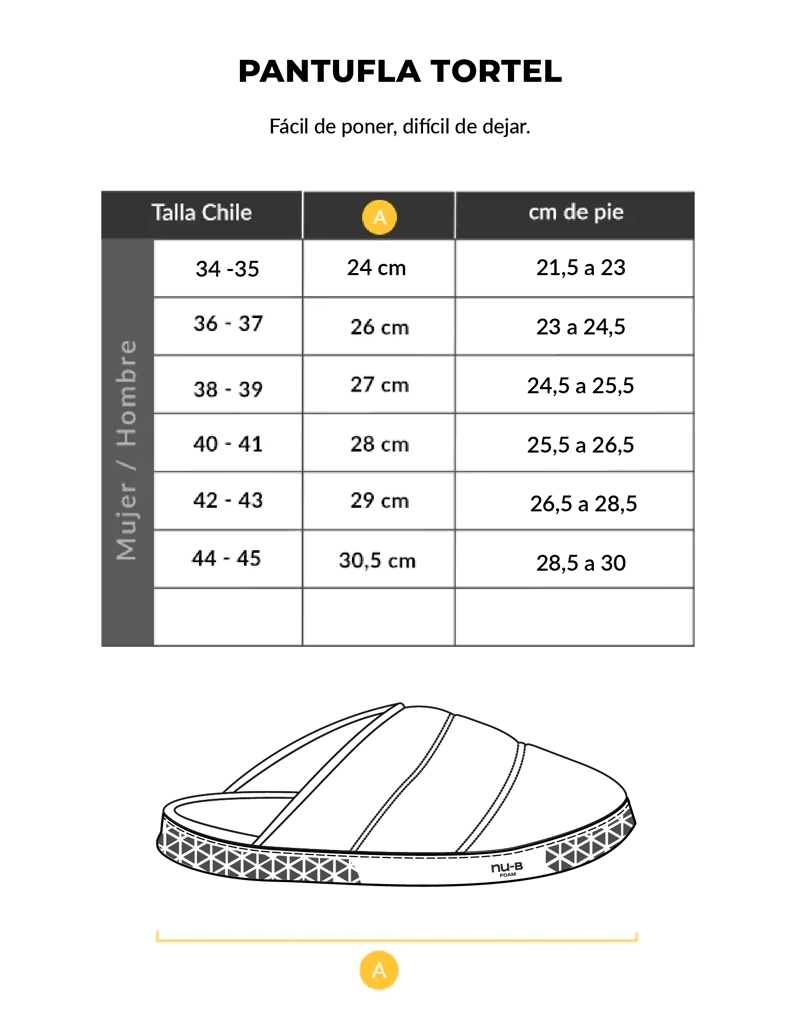 PANTUFLA TE RMICA TORTEL FLEX / NU-B FOAM NEGRA ATAKAMA OUTDOOR - 8