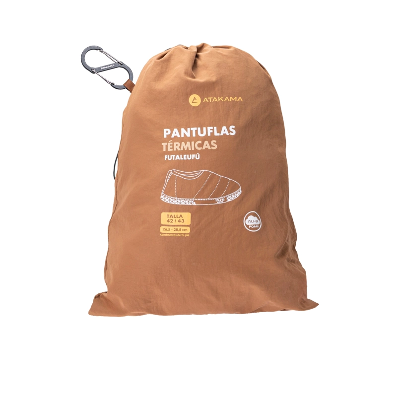PANTUFLA TE RMICA FUTALEUFU FLEX / NU-B FOAM CAFE  ATAKAMA OUTDOOR - 6