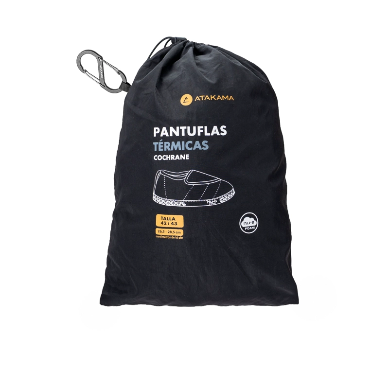 PANTUFLA TE RMICA COCHRANE FLEX / NU-B FOAM NEGRA ATAKAMA OUTDOOR - 6