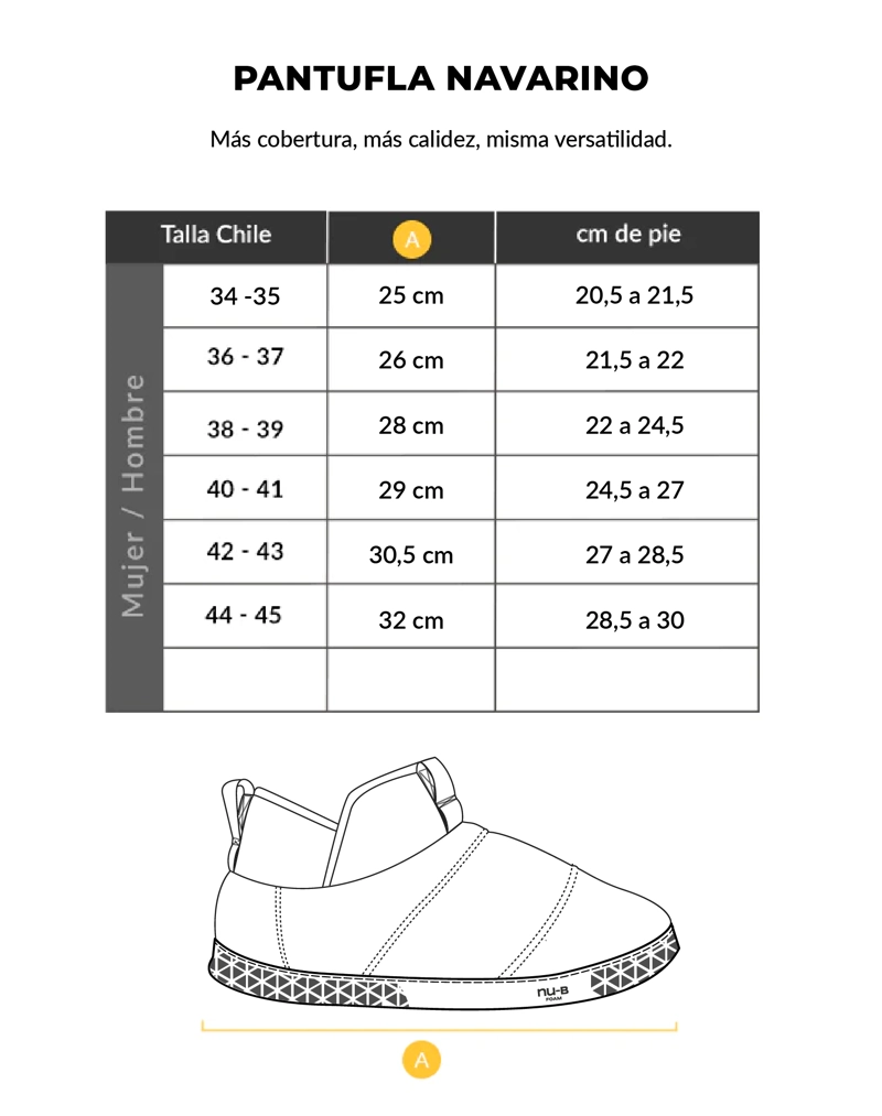 PANTUFLA TE RMICA NAVARINO FLEX / NU-B FOAM BURDEO ATAKAMA OUTDOOR - 8