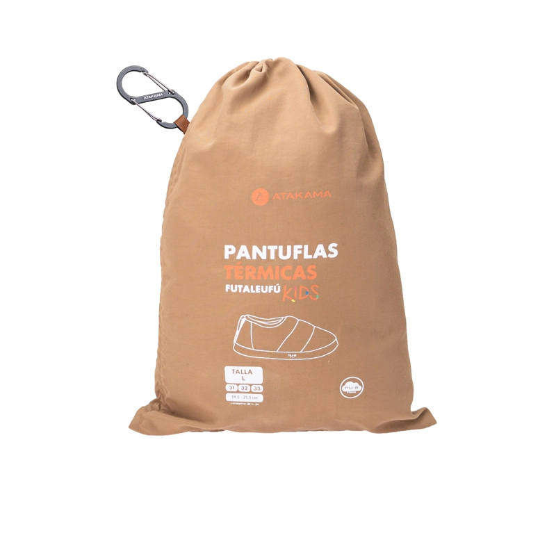 PANTUFLA TE RMICA NIÑO FUTALEUFU FLEX / NU-B FOAM CAFE  ATAKAMA OUTDOOR - 6