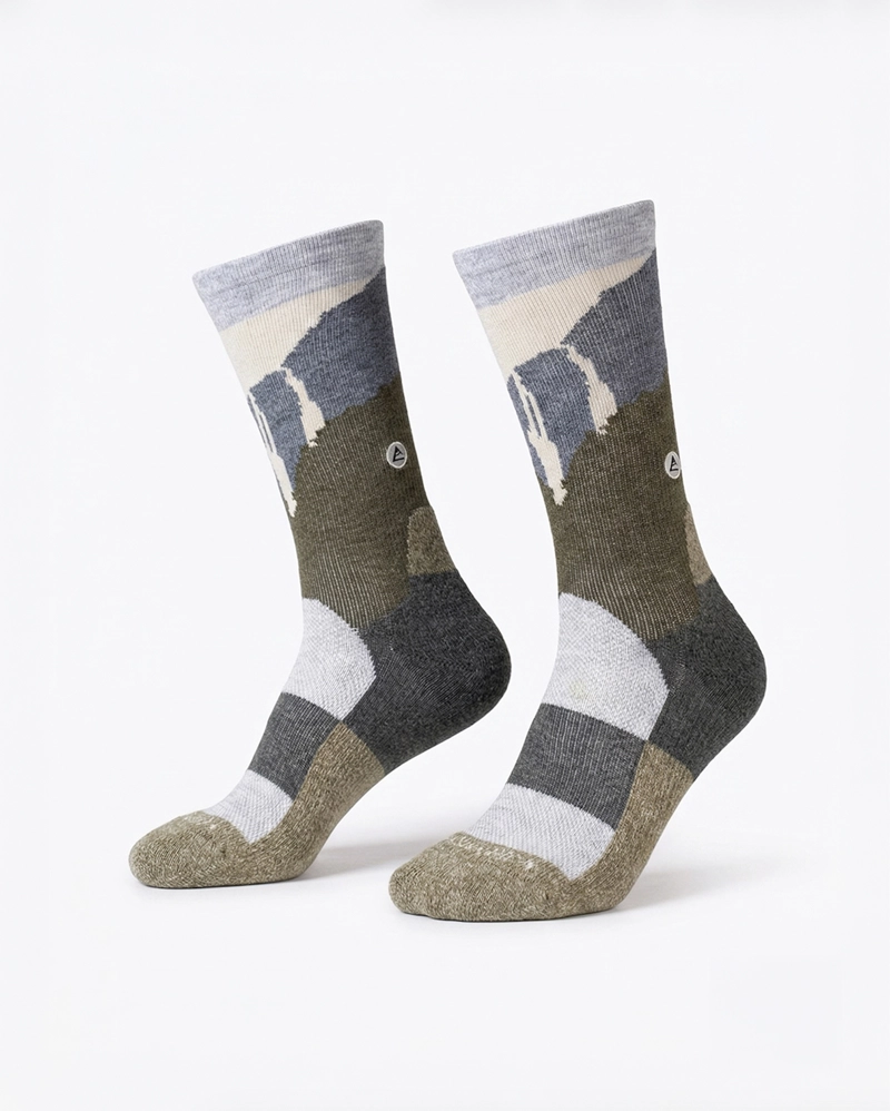 CALCETIN TREKKING QUEULAT LANA MERINO ALTO ATAKAMA OUTDOOR