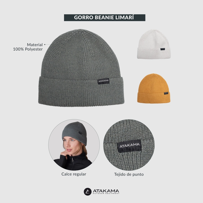 GORRO BEANIE LIMARI ATAKAMA OUTDOOR - 5