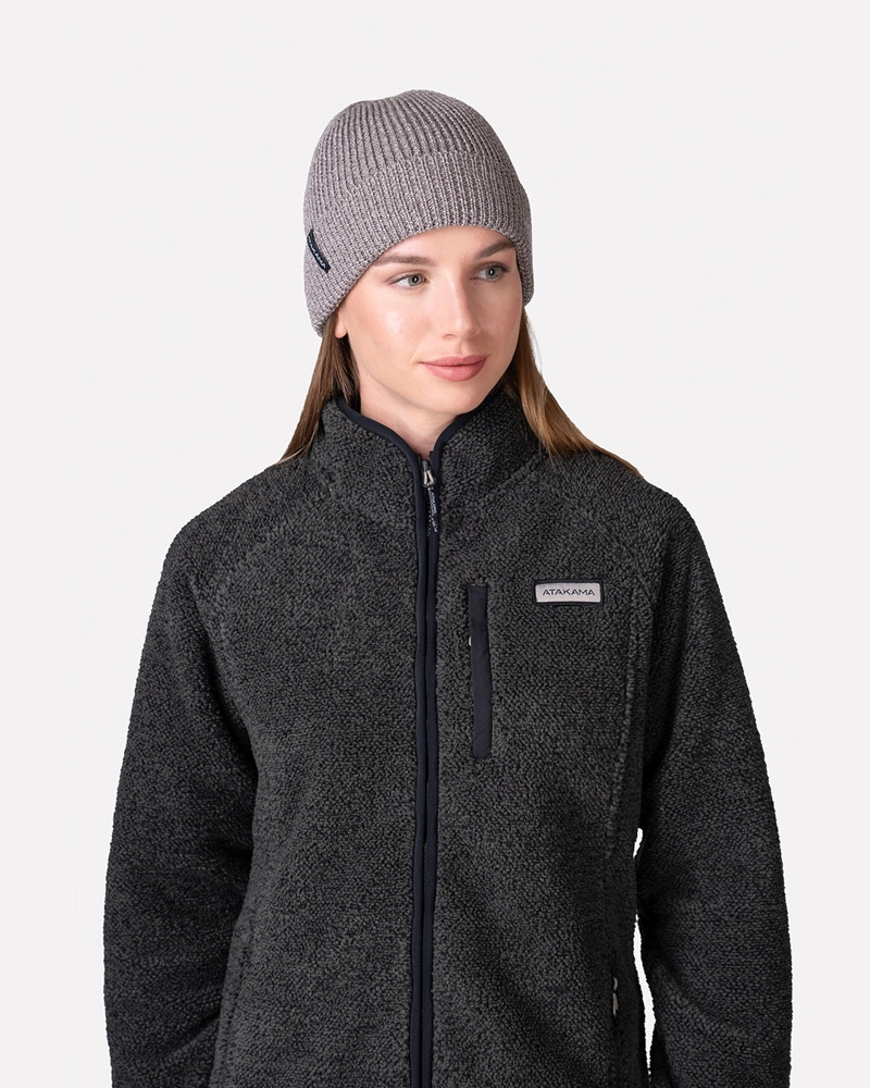 GORRO BEANIE TRANCURA LANA MERINO ATAKAMA OUTDOOR - 4