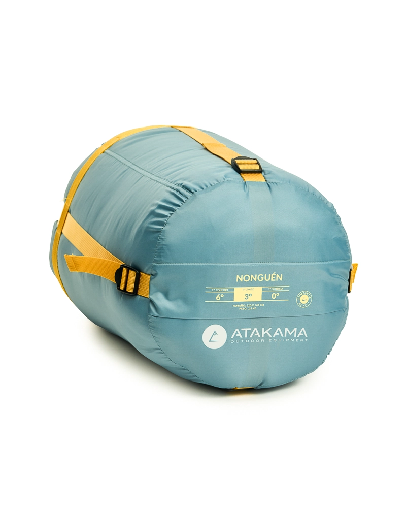 SACO DE DORMIR DOBLE AZUL NONGUE N ATAKAMA OUTDOOR - 4