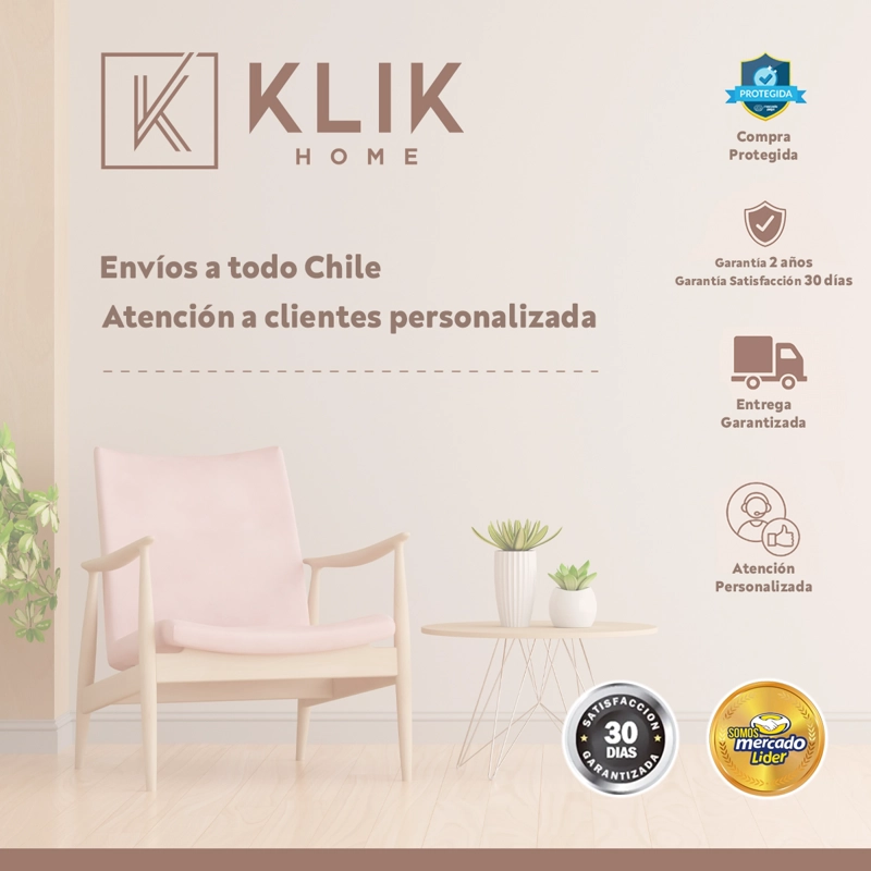 SILLA KLIK MUEBLES WINDSOR 1 CUERPO NEGRA - 9