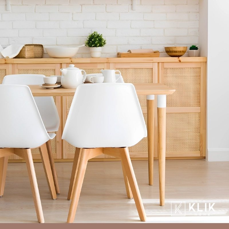 SILLA TULIP ACOLCHADA - BLANCA - 8