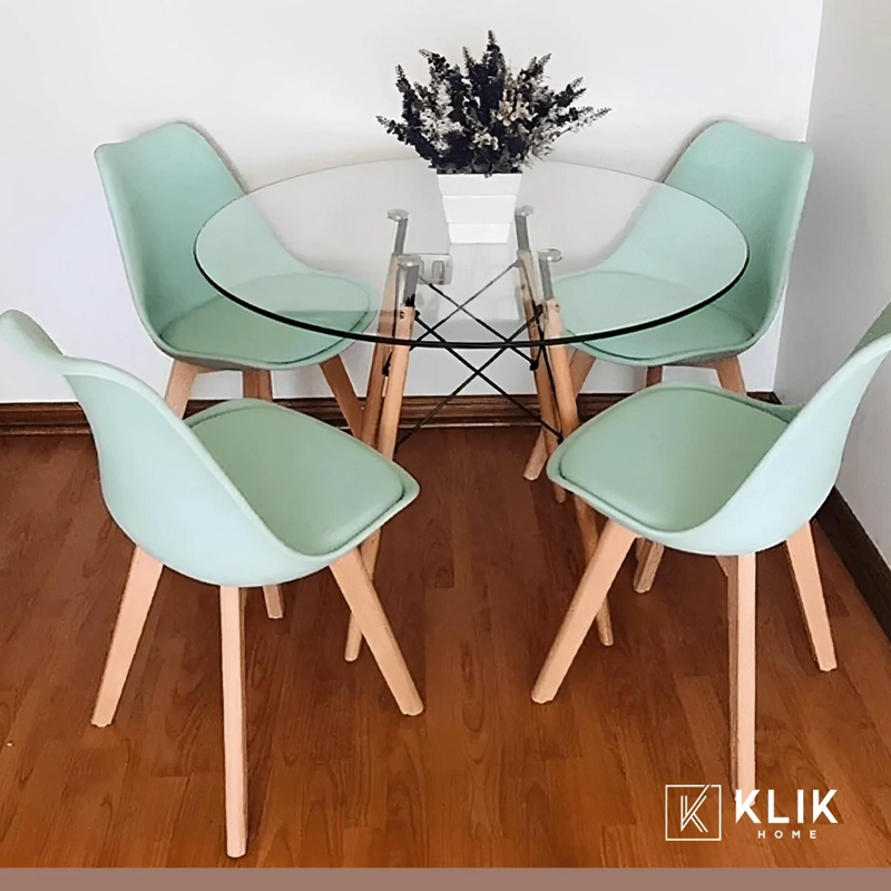 SILLA TULIP ACOLCHADA - MENTA - 8