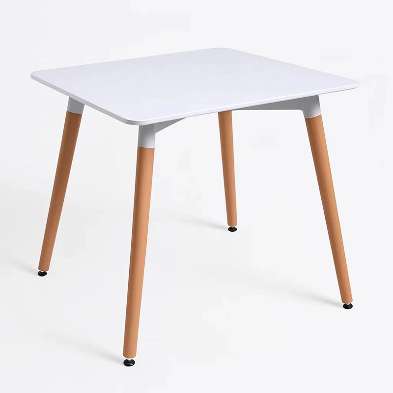 MESA KLIK MUEBLES EAMES CUADRADA COMEDOR 80X80CM BLANCO