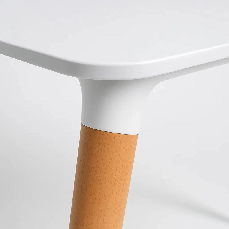 MESA KLIK MUEBLES EAMES CUADRADA COMEDOR 80X80CM BLANCO - 6