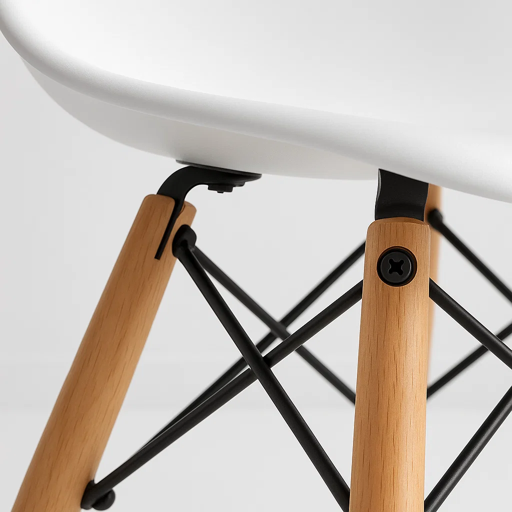 PACK DE 4 SILLAS EAMES BLANCAS - 6
