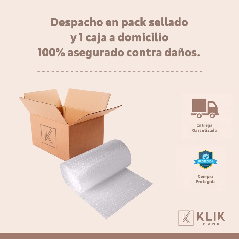 JUEGO COMEDOR KLIK MUEBLES SETREDVID804MASBLA MESA EAMES 80CM 4 SILLAS MASTER BLANCAS VIDRIO - 9