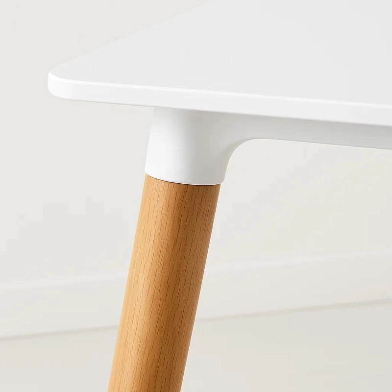 MESA KLIK MUEBLES EAMES RECTANGULAR COMEDOR BLANCO 120X80 CMS - 6