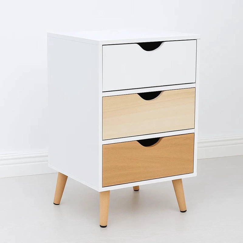 VELADOR KLIK MUEBLES EAMES MDF BLANCO 3 NIVELES - 1