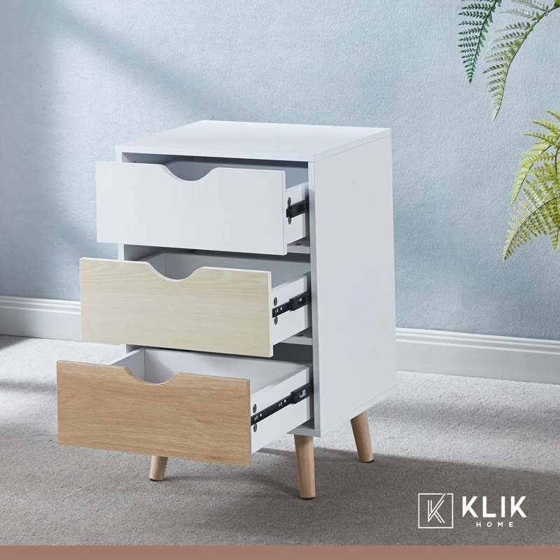 VELADOR KLIK MUEBLES EAMES MDF BLANCO 3 NIVELES - 8