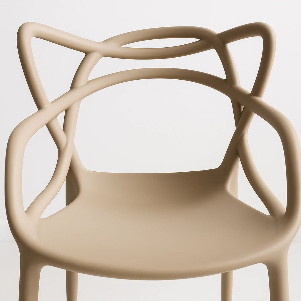 SILLA DE TERRAZA O COMEDOR MASTER - BEIGE - 6