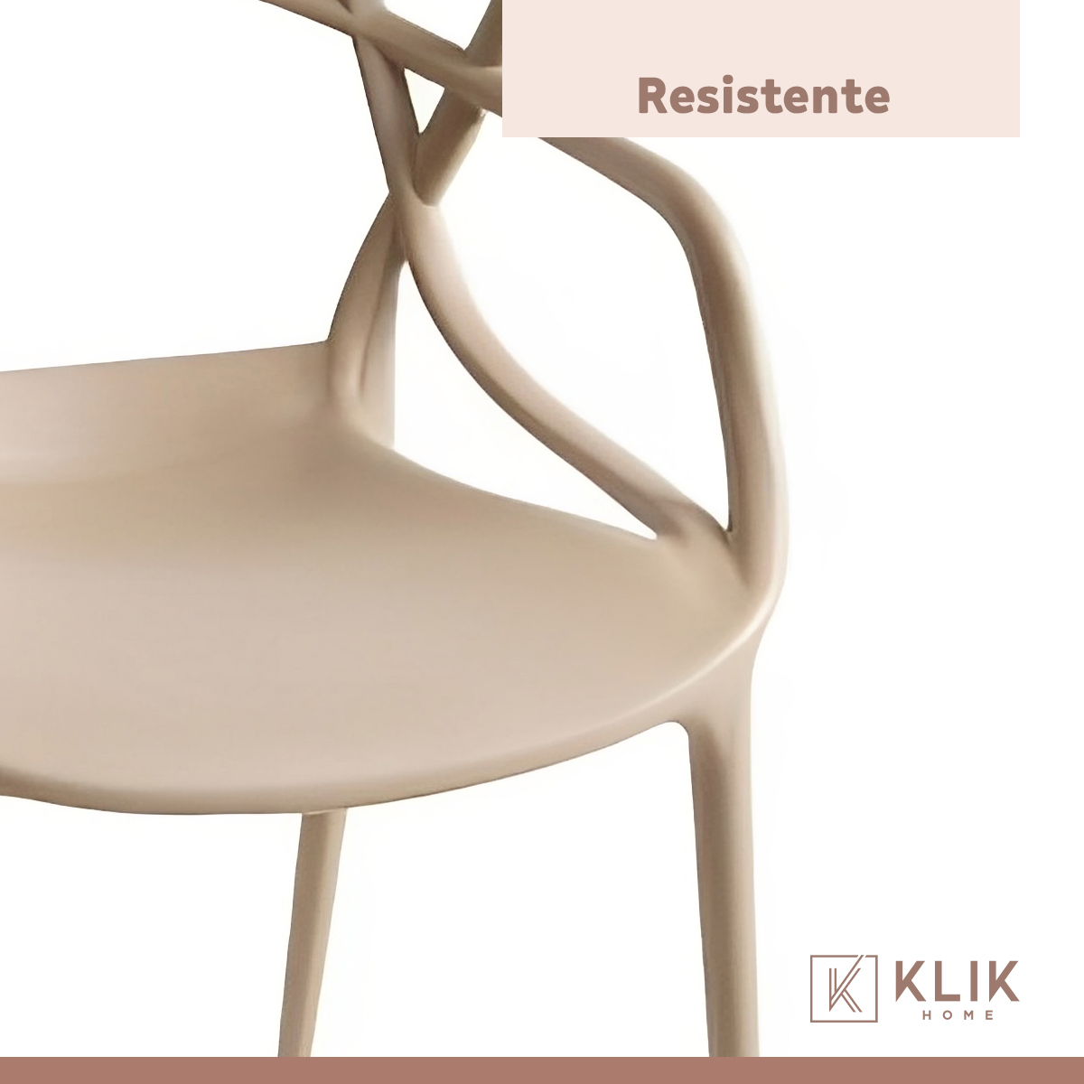SILLA DE TERRAZA O COMEDOR MASTER - BEIGE - 8