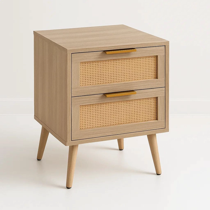 VELADOR KLIK MUEBLES MADERA CAFÉ EAMES MESH DOBLE WALNUT - 1