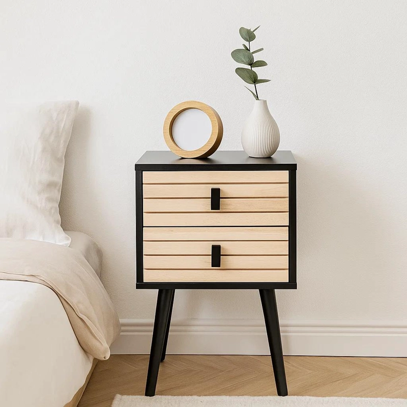 VELADOR KLIK MUEBLES AMBER MDP NEGRO - 2