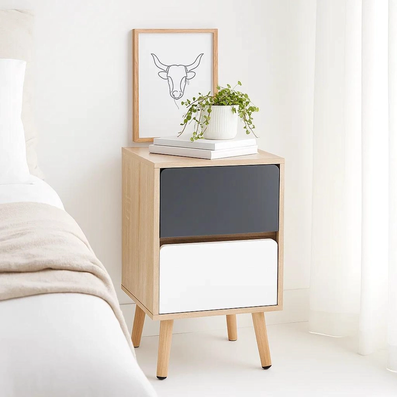 VELADOR KLIK MUEBLES NORDIC MDP BLANCO - 2