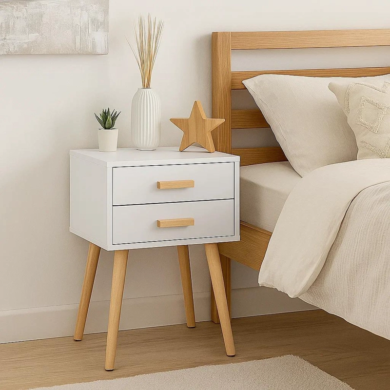 VELADOR KLIK MUEBLES EAMES MDF BLANCO DOBLE - 3
