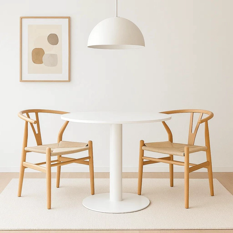 SILLAS KLIK MUEBLES WISHBONE MADERA NUDE PACK 2 - 2