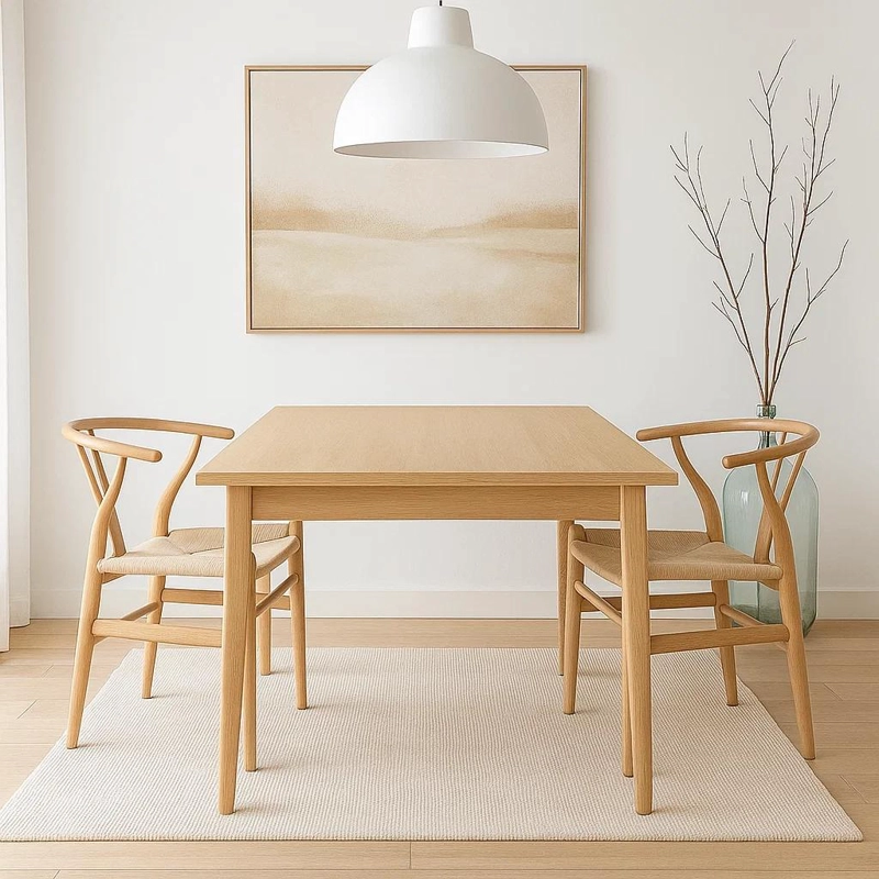 SILLAS KLIK MUEBLES WISHBONE MADERA NUDE PACK 2 - 3