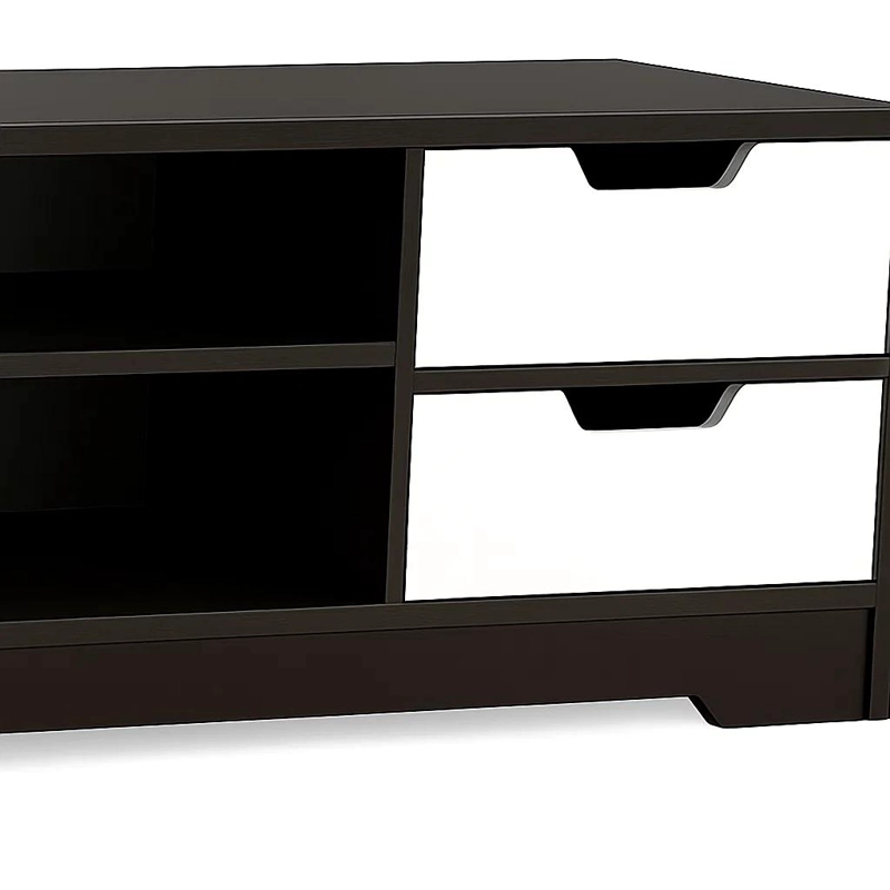 RACK TV KLIK MUEBLES NIGHT BLACK MDF NEGRO O BUFFET CON CAJONES - 6