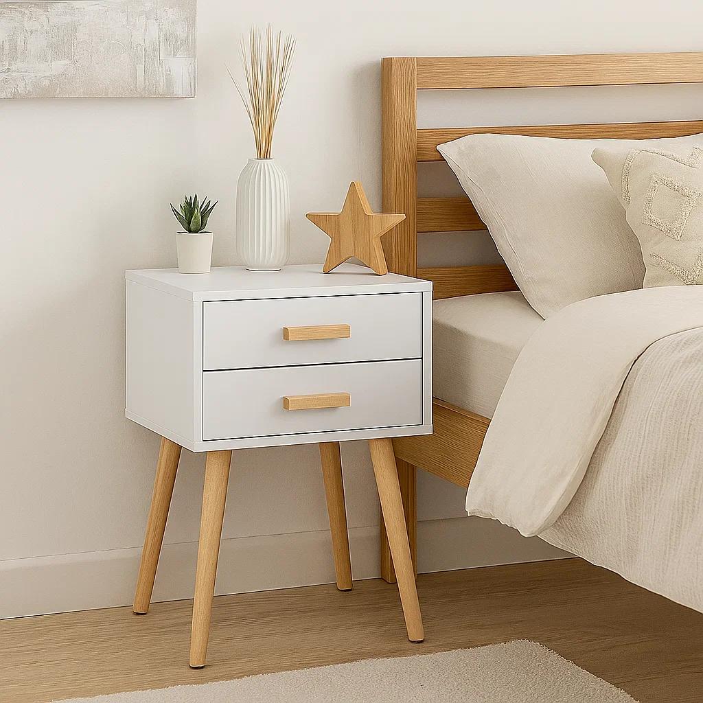 VELADORES KLIK MUEBLES EAMES MDF BLANCO PACK 2 DOBLE - 3