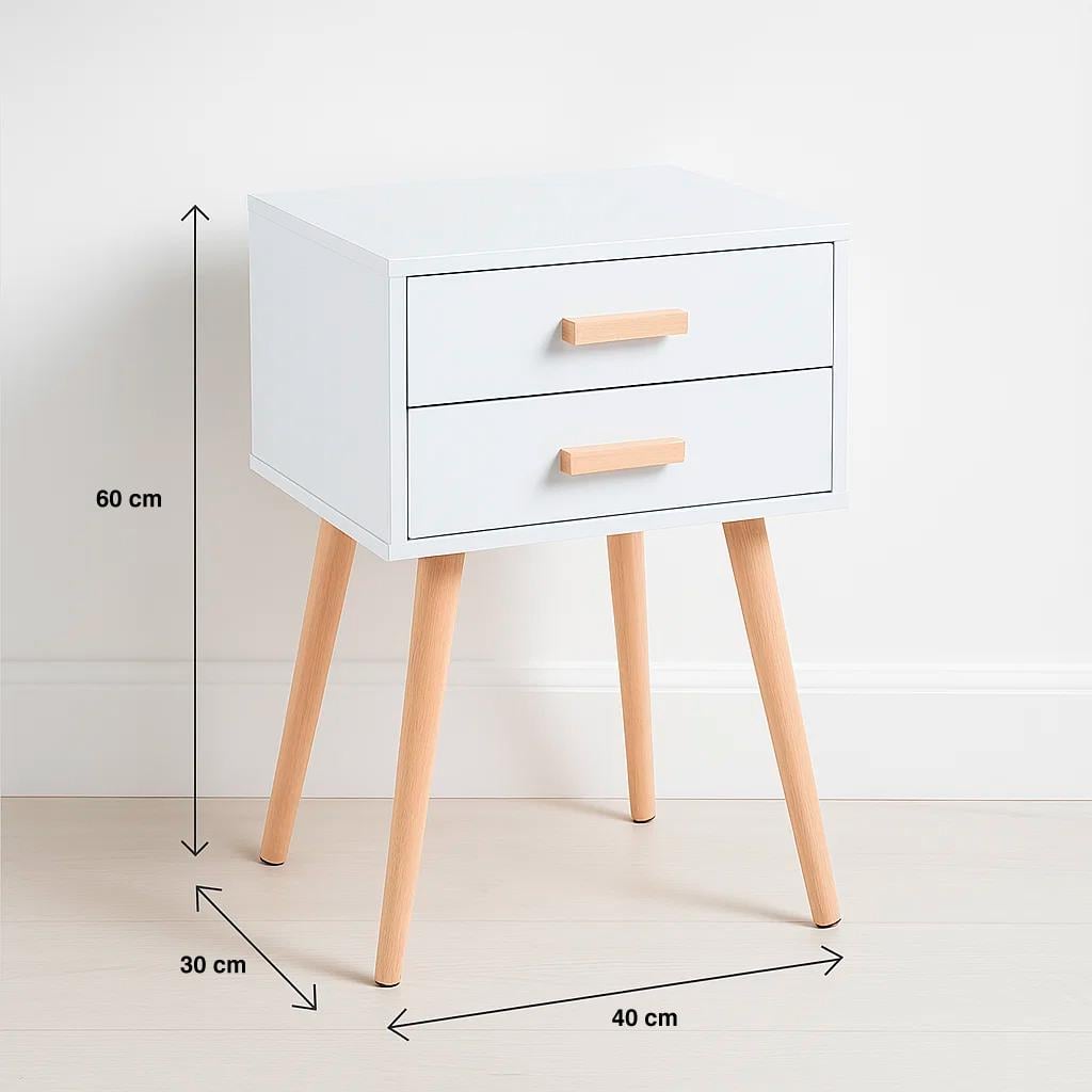 VELADORES KLIK MUEBLES EAMES MDF BLANCO PACK 2 DOBLE - 4