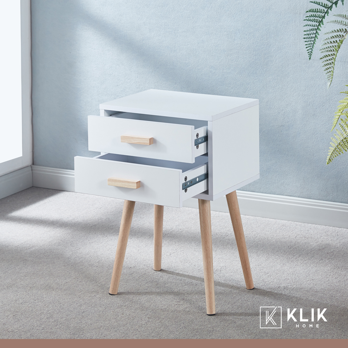 VELADORES KLIK MUEBLES EAMES MDF BLANCO PACK 2 DOBLE - 8