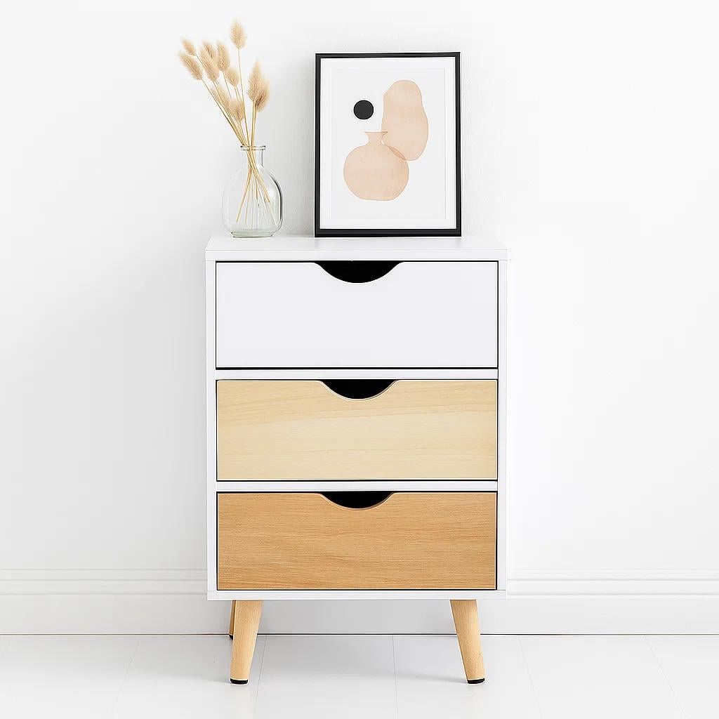 VELADORES KLIK MUEBLES EAMES MDF BLANCO PACK 2 3 NIVELES - 2