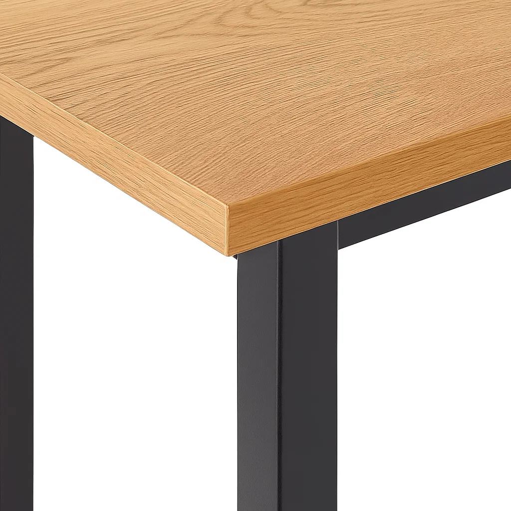 MESA DE ARRIMO O BAR ALTA RUSTIK - MADERA CLARA - 6