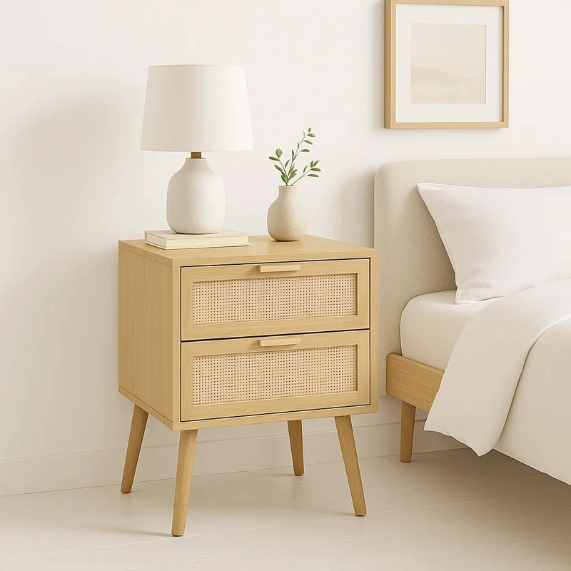VELADOR KLIK MUEBLES EAMES MESH MADERA CAFÉ CLARO PACK 2 DOBLE - 2