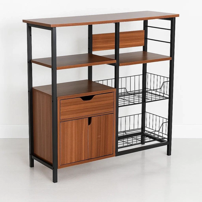RACK ORGANIZADOR KLIK MUEBLES COCINA ACERO - 1