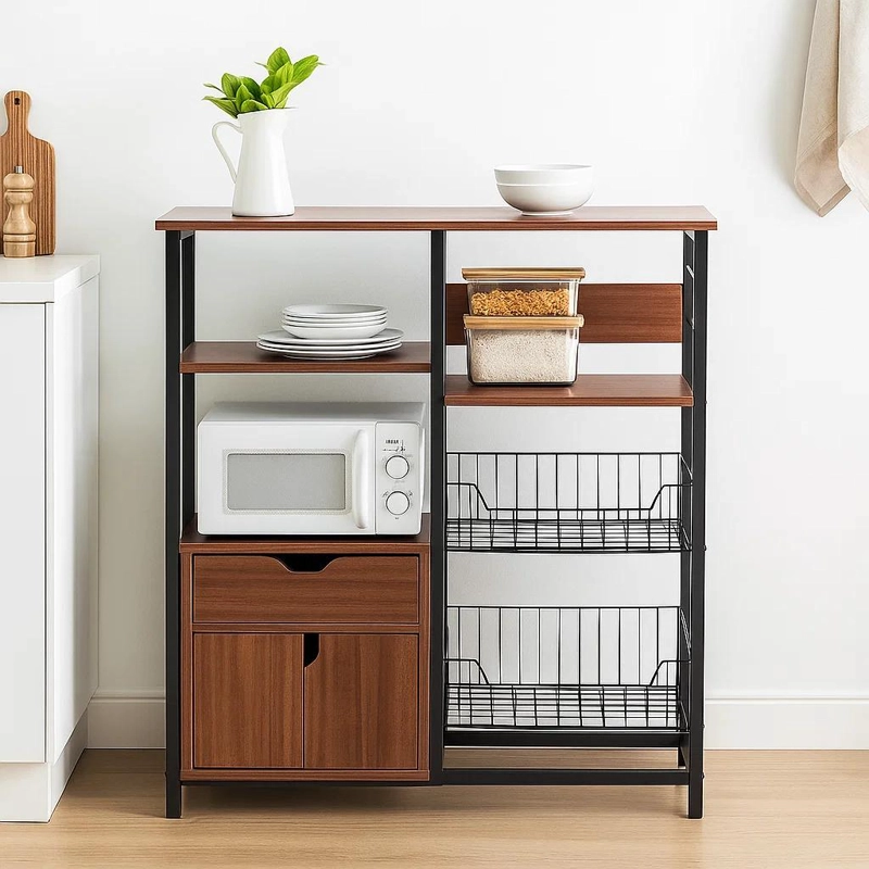 RACK ORGANIZADOR KLIK MUEBLES COCINA ACERO - 2
