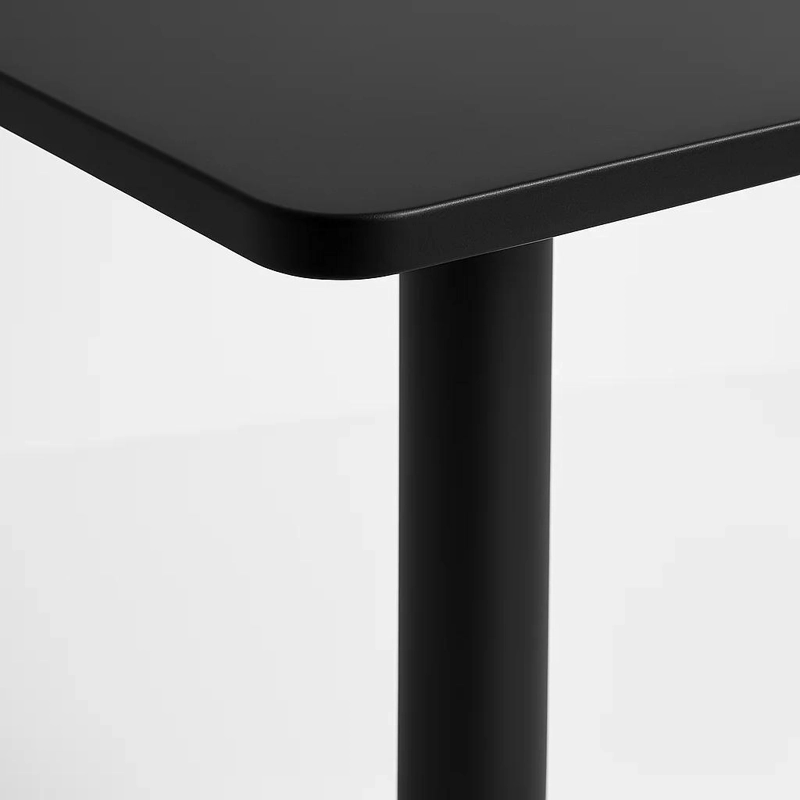 MESA KLIK MUEBLES RESTAURANT 70X70 TUBO CUBIERTA MDF METAL - 6