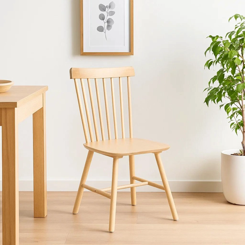 SILLA WINDSOR MADERA - NATURAL - 2