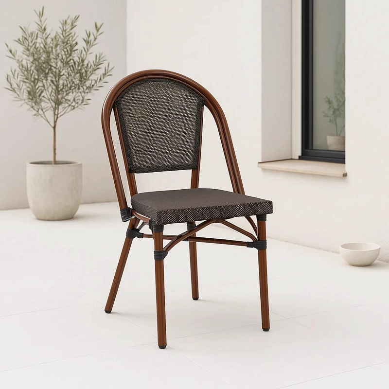 SILLA KLIK MUEBLES BISTRO PARISINA CAFÉ TEXTILENO - 2