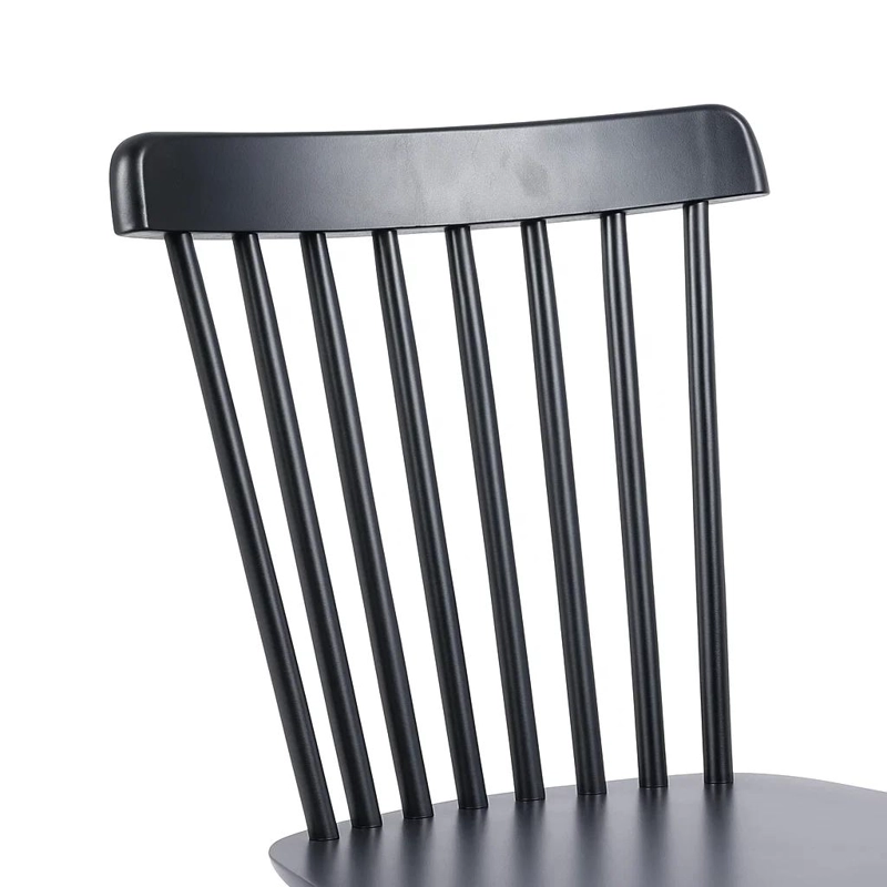 PACK DE 2 SILLAS WINDSOR MADERA - EN COLOR NEGRO - 6