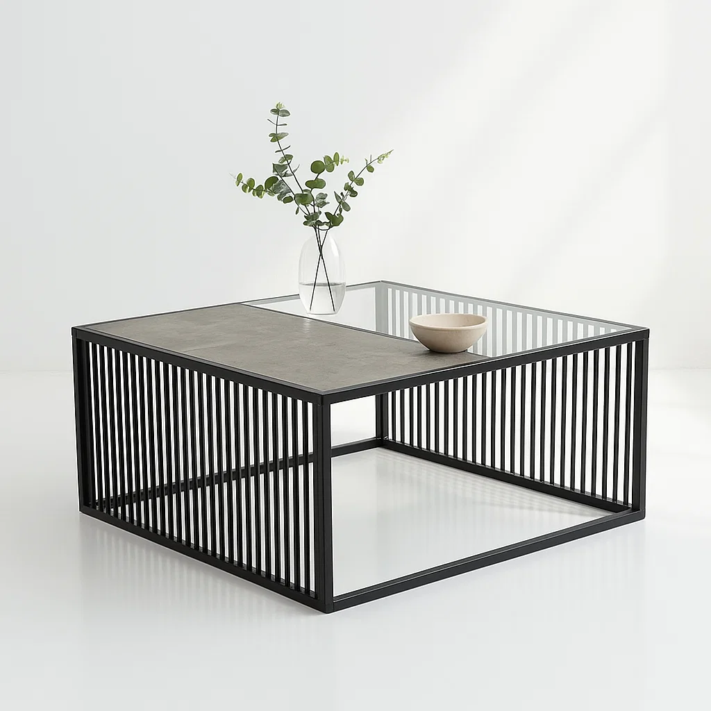 MESA DE CENTRO BOHEMIA 80X80 - 2