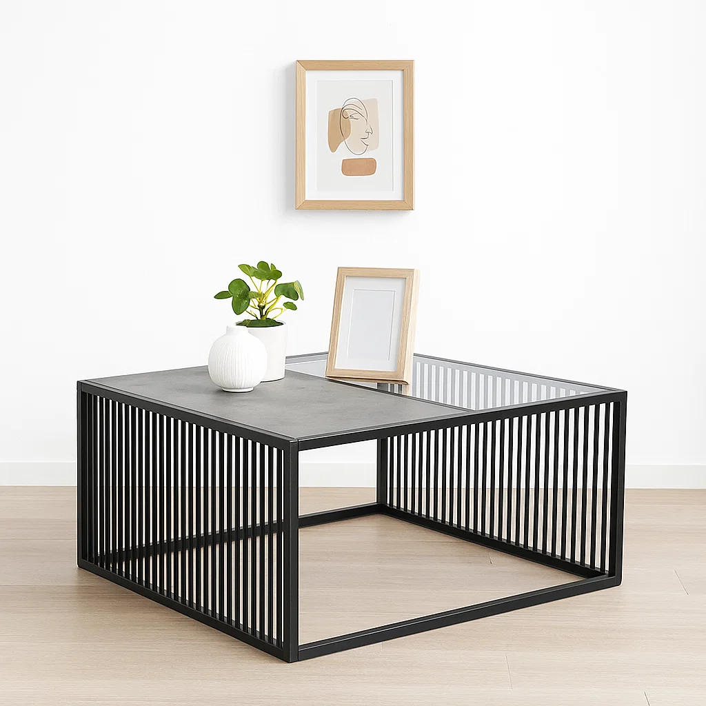 MESA DE CENTRO BOHEMIA 80X80 - 3