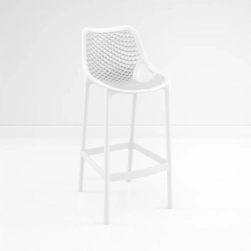 TABURETE KLIK MUEBLES BLANCO PISO DE BAR TERRAZA EXTERIOR AIR BERLIN
