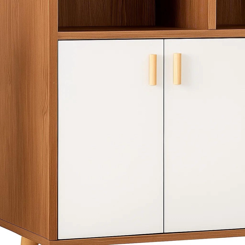 CÓMODA KLIK MUEBLES MDF CAFÉ ZAPATERO MADERA - 6
