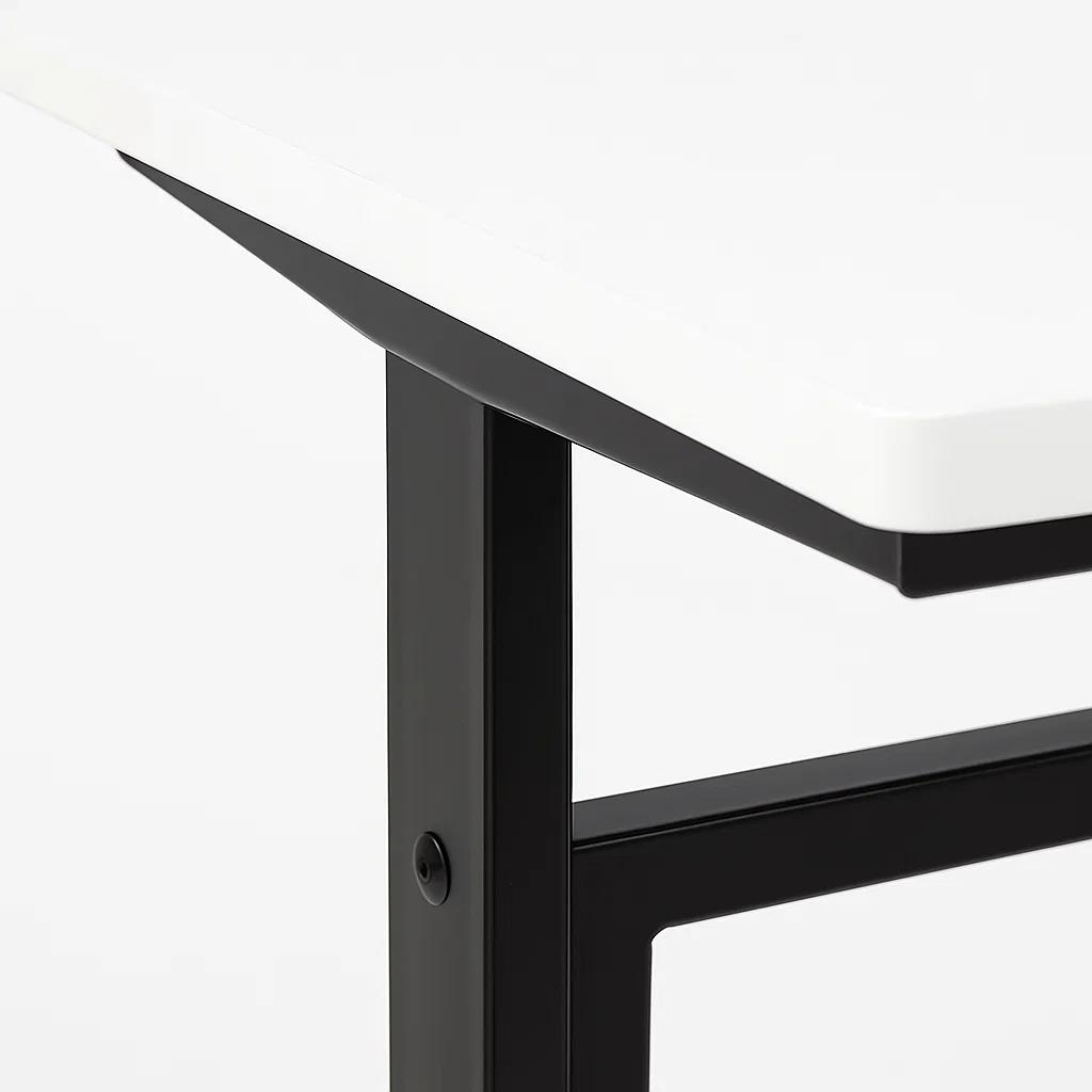 ESCRITORIO KLIK MUEBLES STANDING DESK TRABAJO CON ALTURA REGULABLE BLANCO ACERO - 6