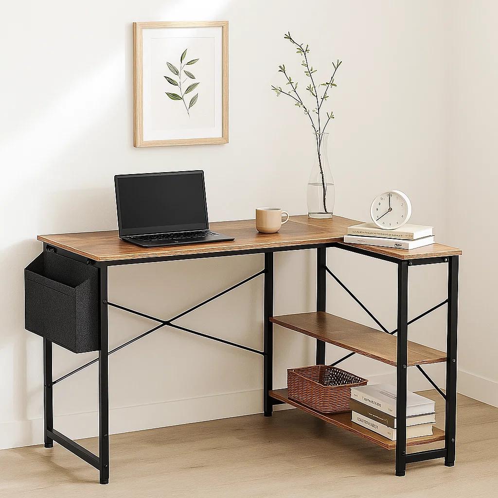 ESCRITORIO KLIK MUEBLES RUSTIK ESQUINERO 120CM - 2