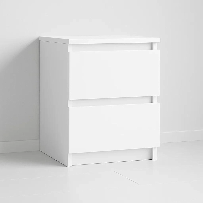 VELADOR CAJON DOBLE MINIMAL 30X40 - BLANCO - 1