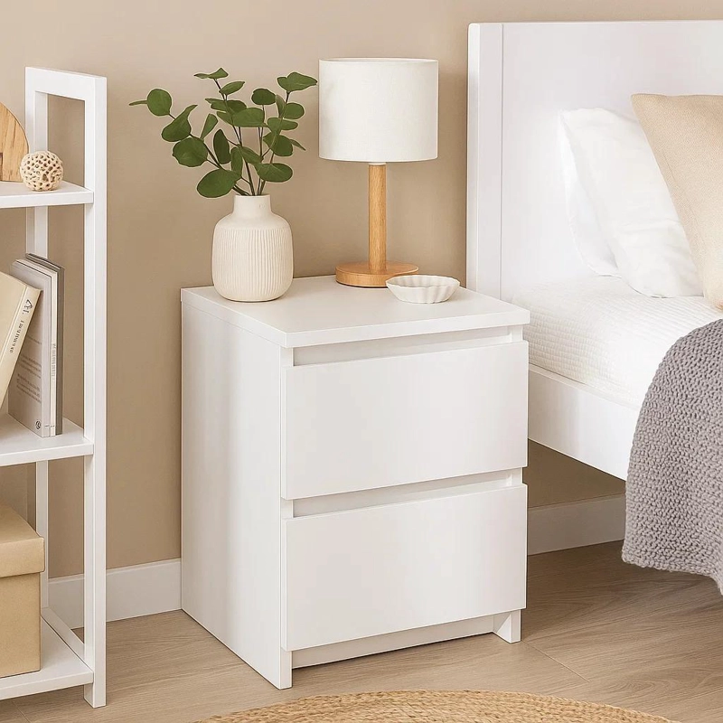 VELADOR CAJON DOBLE MINIMAL 30X40 - BLANCO - 2